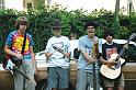 Band in the driveway